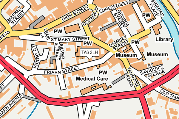 Map of BROOKWELL MORTGAGES LTD at local scale