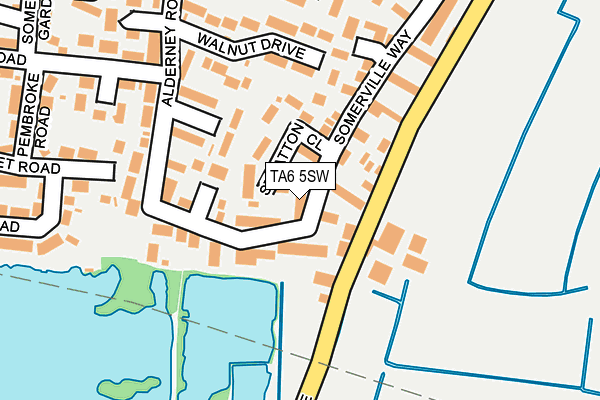 Map of COLGROVE HOMES LIMITED at local scale