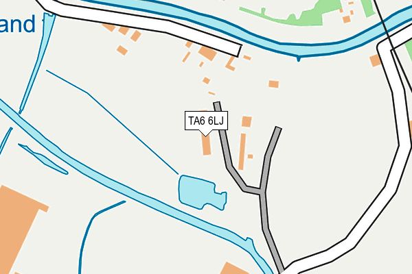 TA6 6LJ map - OS OpenMap – Local (Ordnance Survey)