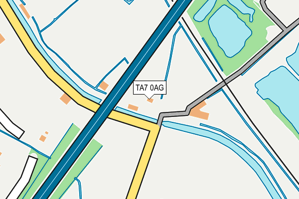 TA7 0AG map - OS OpenMap – Local (Ordnance Survey)