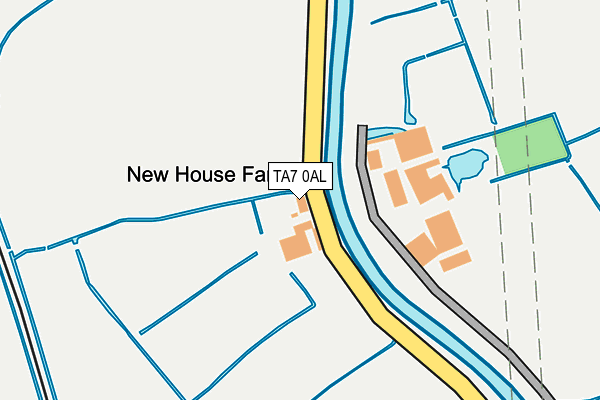 TA7 0AL map - OS OpenMap – Local (Ordnance Survey)