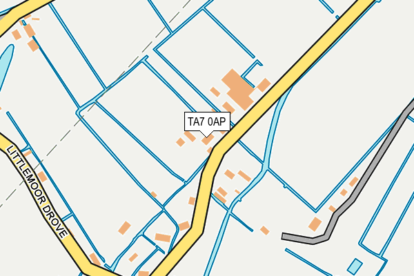 TA7 0AP map - OS OpenMap – Local (Ordnance Survey)