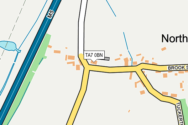 TA7 0BN map - OS OpenMap – Local (Ordnance Survey)