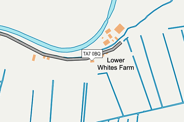 TA7 0BQ map - OS OpenMap – Local (Ordnance Survey)