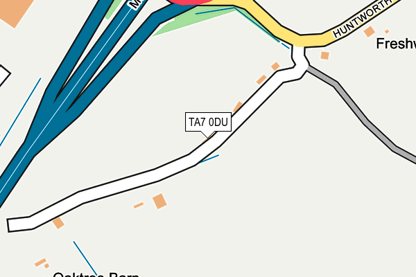 TA7 0DU map - OS OpenMap – Local (Ordnance Survey)