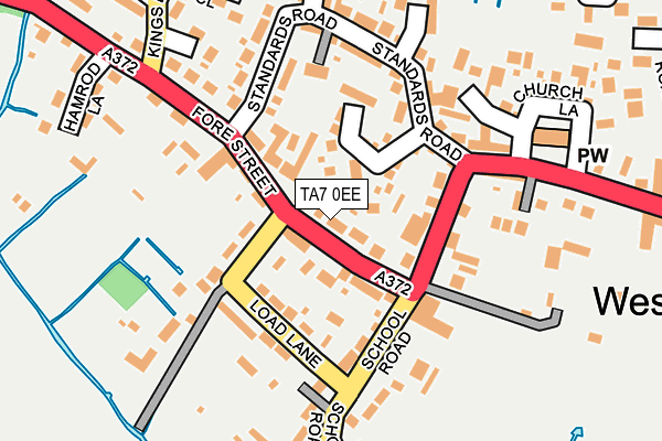 TA7 0EE map - OS OpenMap – Local (Ordnance Survey)