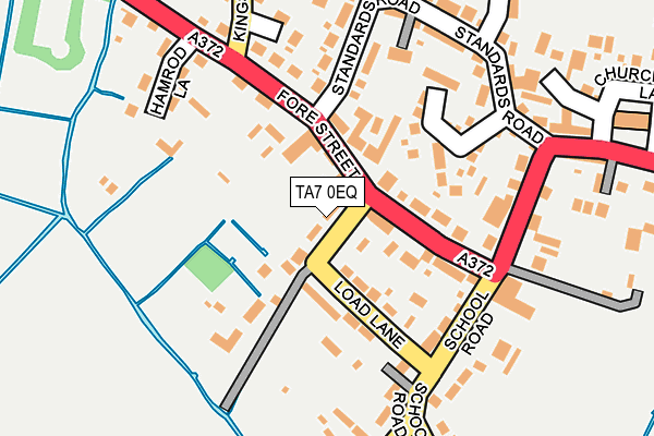 TA7 0EQ map - OS OpenMap – Local (Ordnance Survey)
