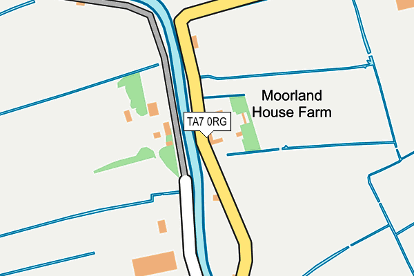 TA7 0RG map - OS OpenMap – Local (Ordnance Survey)