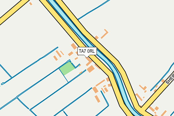 TA7 0RL map - OS OpenMap – Local (Ordnance Survey)