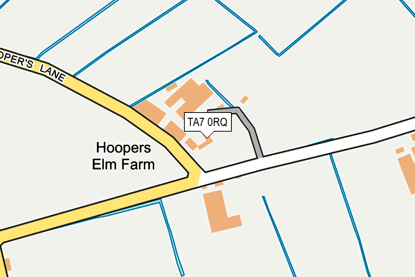 TA7 0RQ map - OS OpenMap – Local (Ordnance Survey)