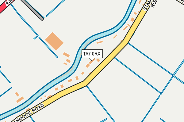 TA7 0RX map - OS OpenMap – Local (Ordnance Survey)