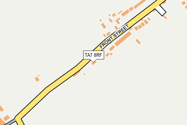 TA7 8RF map - OS OpenMap – Local (Ordnance Survey)