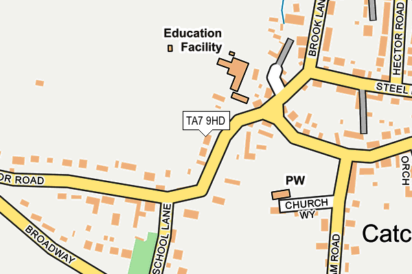 Map of PATRICK MURRAY CONSULTING LIMITED at local scale