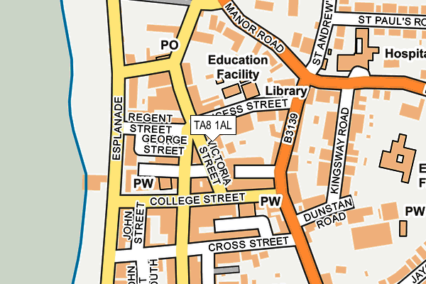 Map of BRIGGS & CO (DESIGN & MARKETING) LIMITED at local scale