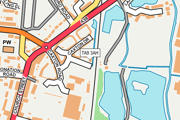 TA9 3AH map - OS OpenMap – Local (Ordnance Survey)