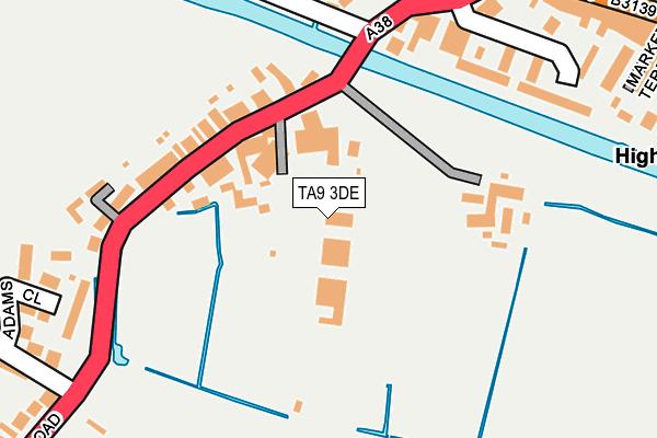 Map of OLDBURY HILL GARAGE LIMITED at local scale