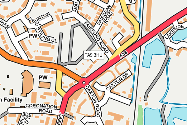 TA9 3HU map - OS OpenMap – Local (Ordnance Survey)