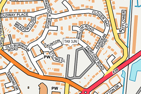 TA9 3JN map - OS OpenMap – Local (Ordnance Survey)