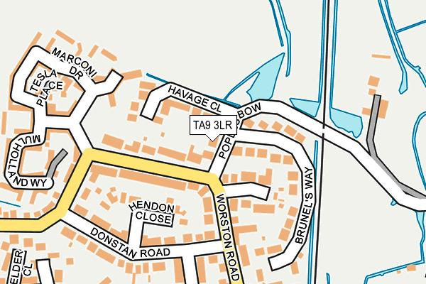 TA9 3LR map - OS OpenMap – Local (Ordnance Survey)