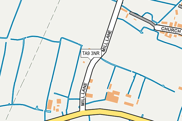 TA9 3NR map - OS OpenMap – Local (Ordnance Survey)