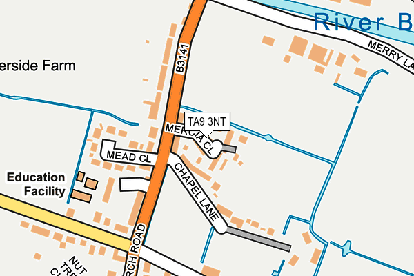 TA9 3NT map - OS OpenMap – Local (Ordnance Survey)