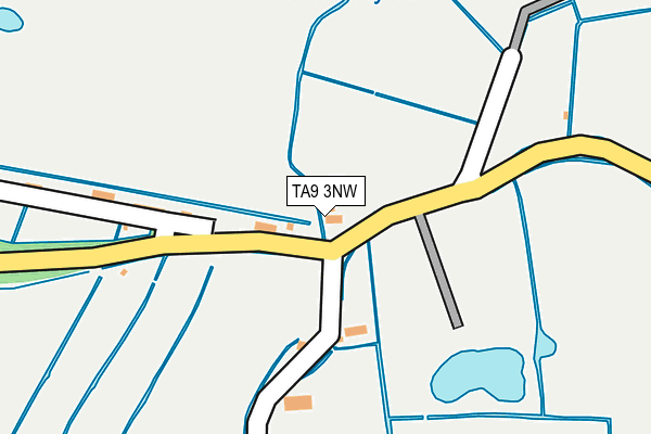 TA9 3NW map - OS OpenMap – Local (Ordnance Survey)