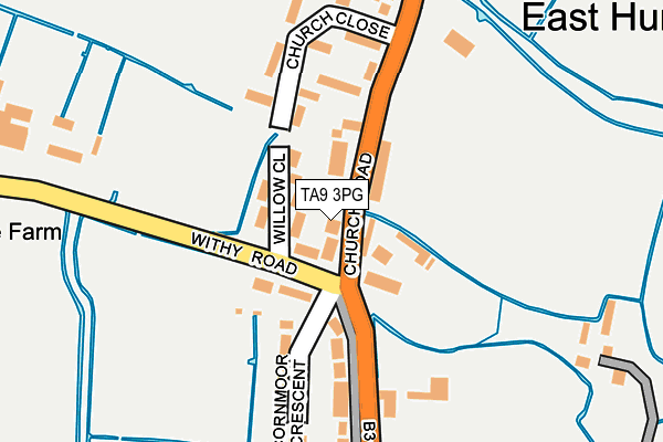 TA9 3PG map - OS OpenMap – Local (Ordnance Survey)