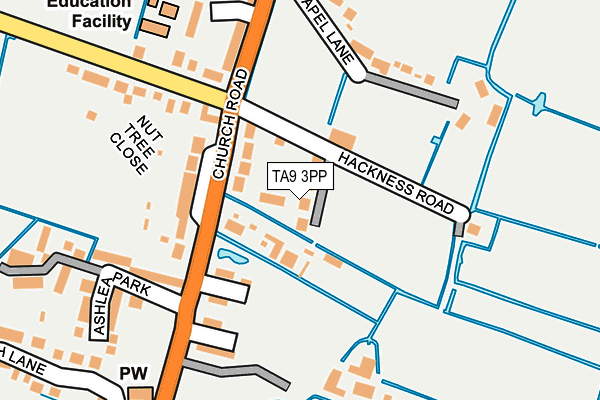 TA9 3PP map - OS OpenMap – Local (Ordnance Survey)