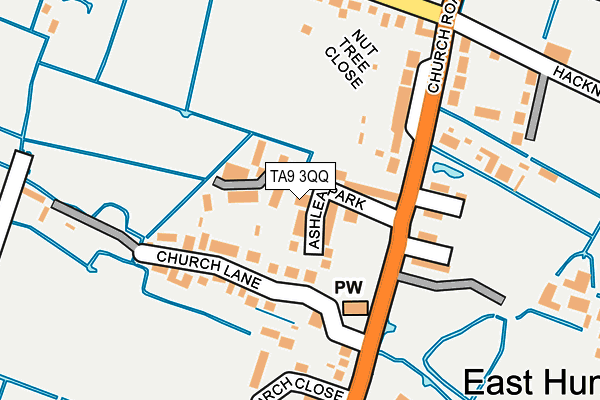 TA9 3QQ map - OS OpenMap – Local (Ordnance Survey)