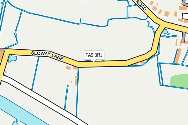 TA9 3RJ map - OS OpenMap – Local (Ordnance Survey)