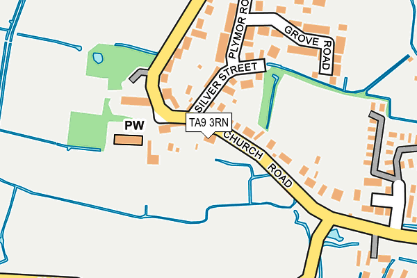 TA9 3RN map - OS OpenMap – Local (Ordnance Survey)