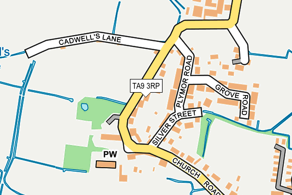 TA9 3RP map - OS OpenMap – Local (Ordnance Survey)