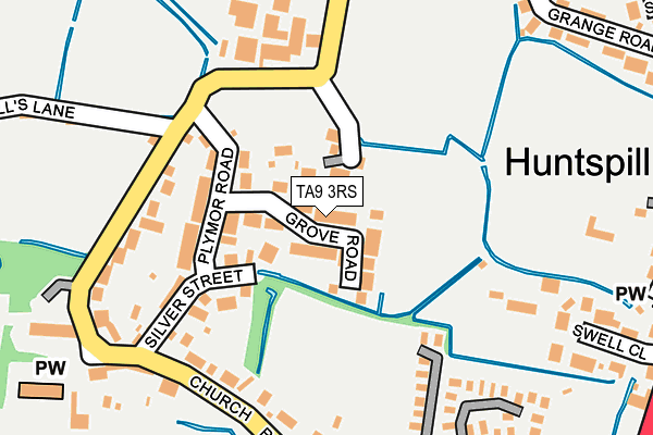 TA9 3RS map - OS OpenMap – Local (Ordnance Survey)