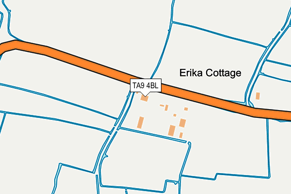 TA9 4BL map - OS OpenMap – Local (Ordnance Survey)