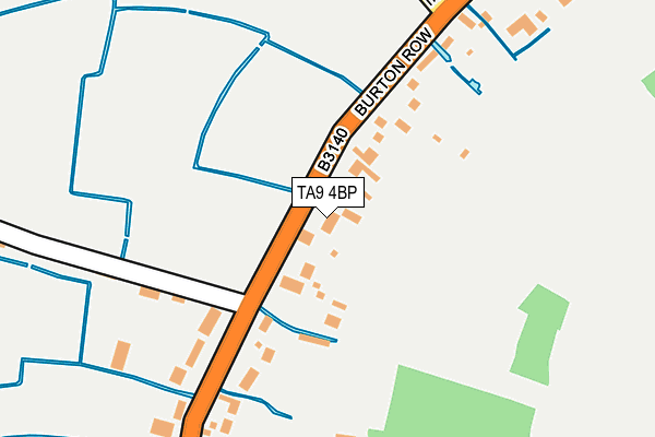 TA9 4BP map - OS OpenMap – Local (Ordnance Survey)