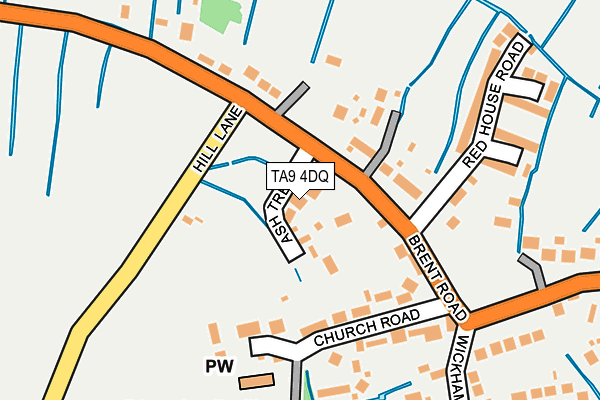 TA9 4DQ map - OS OpenMap – Local (Ordnance Survey)