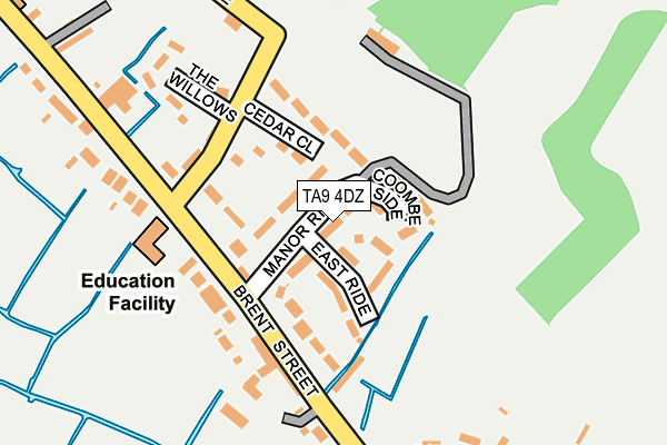 TA9 4DZ map - OS OpenMap – Local (Ordnance Survey)