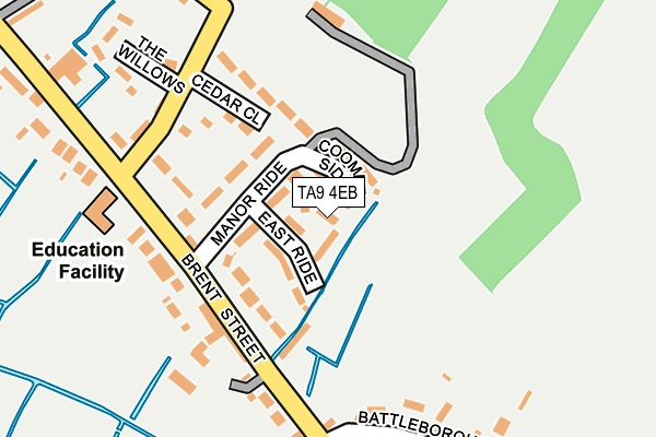 TA9 4EB map - OS OpenMap – Local (Ordnance Survey)
