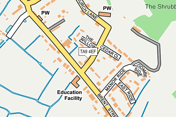 TA9 4EF map - OS OpenMap – Local (Ordnance Survey)