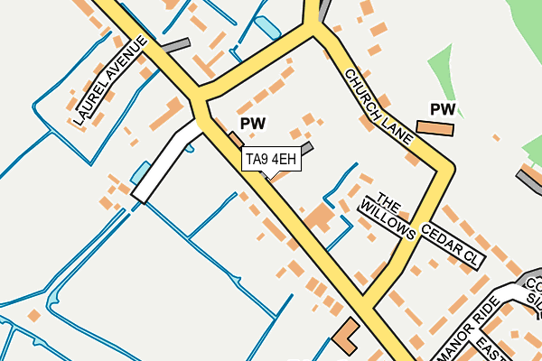 TA9 4EH map - OS OpenMap – Local (Ordnance Survey)