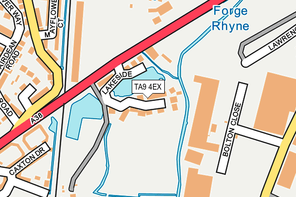 TA9 4EX map - OS OpenMap – Local (Ordnance Survey)