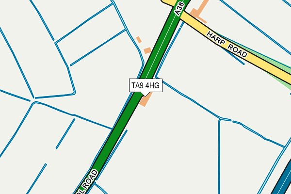 TA9 4HG map - OS OpenMap – Local (Ordnance Survey)