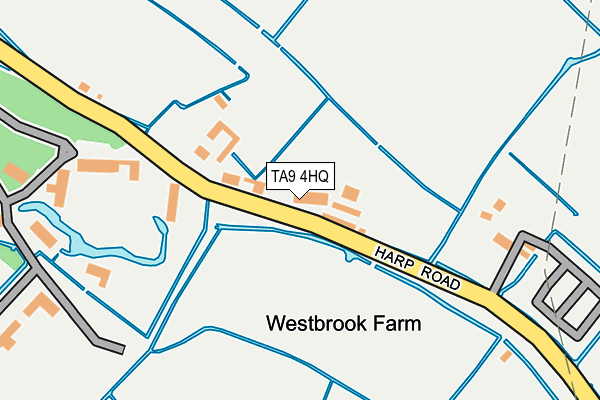 TA9 4HQ map - OS OpenMap – Local (Ordnance Survey)