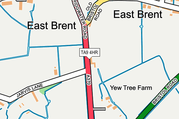 TA9 4HR map - OS OpenMap – Local (Ordnance Survey)