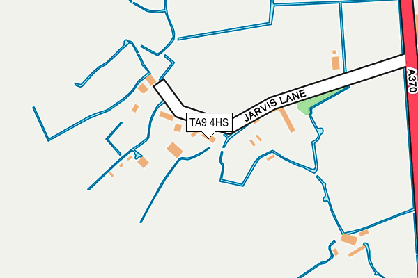 TA9 4HS map - OS OpenMap – Local (Ordnance Survey)