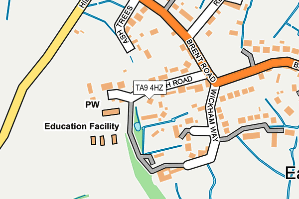 TA9 4HZ map - OS OpenMap – Local (Ordnance Survey)