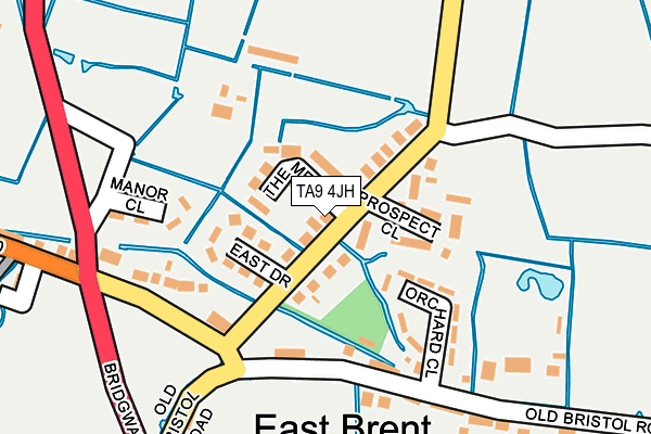 TA9 4JH map - OS OpenMap – Local (Ordnance Survey)
