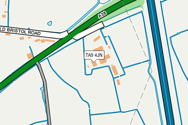 TA9 4JN map - OS OpenMap – Local (Ordnance Survey)
