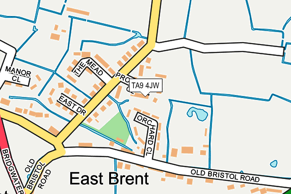 TA9 4JW map - OS OpenMap – Local (Ordnance Survey)