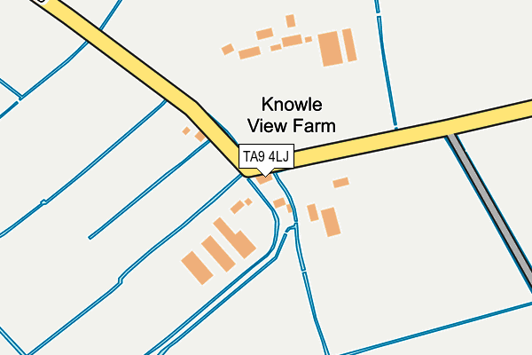 TA9 4LJ map - OS OpenMap – Local (Ordnance Survey)